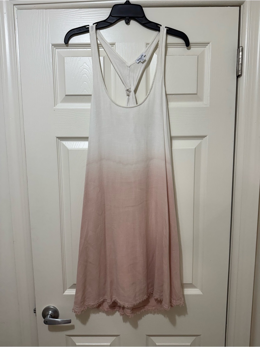 Splendid Cream Racerback Tank Dress
